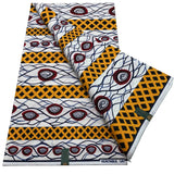 Real Wax Print Hollandais Pagne Africa Dress 100% Cotton fabric