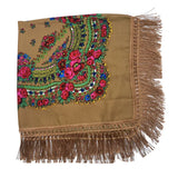 New Women Russian Style Square Scarf