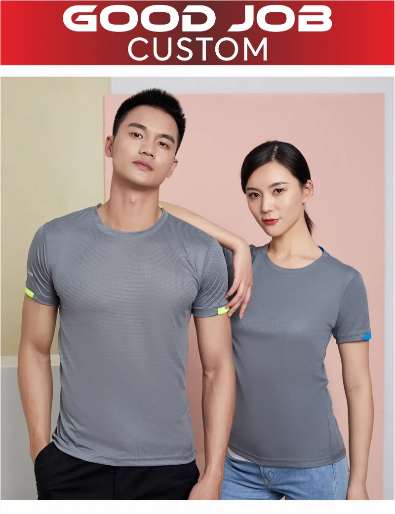 Quick-drying Round Neck Polyester T-Shirt