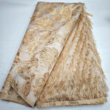 African Jacquard Brocade Luxury Fabric