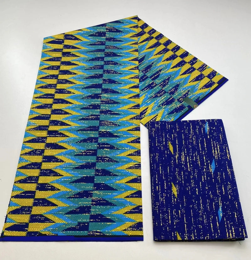 100% Cotton Nigeria Ankara Pagne Wax Fabric