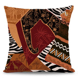 1Pc/4Pc African Style Animal Print Throw Pillowcase African Women Indigenous Female Dancer Pillowcase Home Sofa Cushion Cover