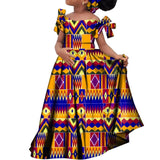 Kids Girls African Dashiki Dress