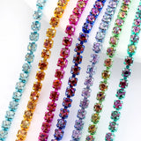 New roll Rhinestones Trim Cup Chain