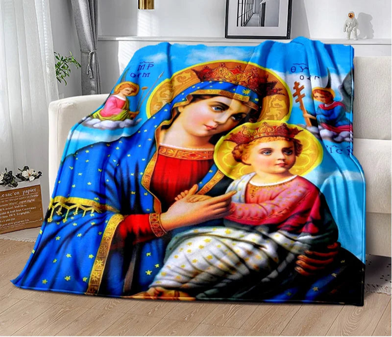 New Cartoon Africa Ethiopian Painting Art Blanket