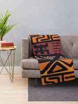 African tribal print Throw Blanket