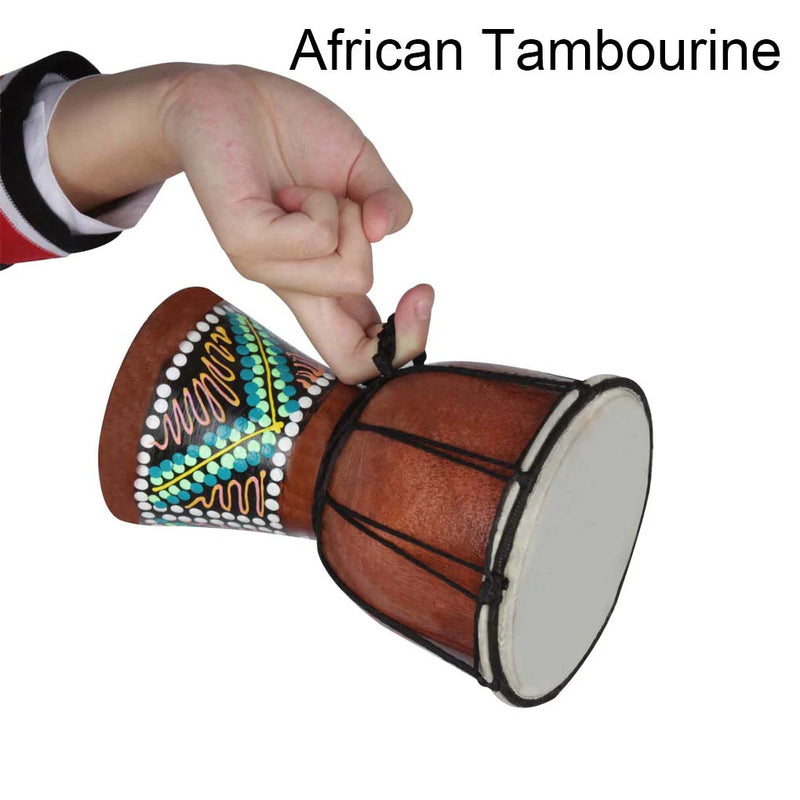 African Drum Professional 4 Inches Musical Instrument