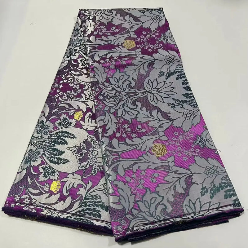 High Quality Luxury Printing Embroidery 3D Damask Fabric