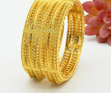 ANIID 24K Gold Color Bangle Bracelet