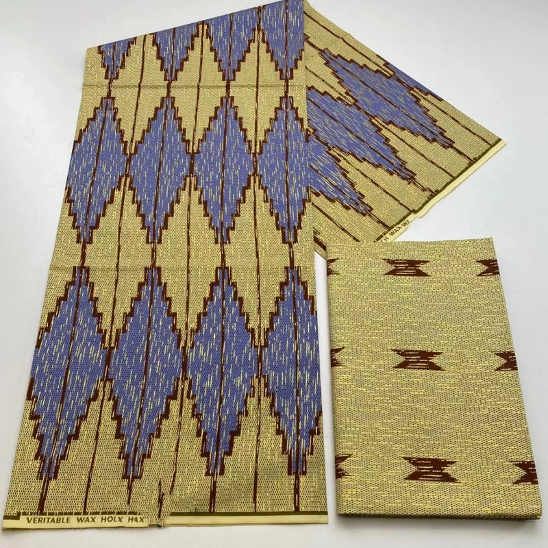 100% Cotton Nigeria Wax Fabric