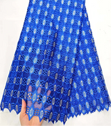 Gold Latest Nigerian Guipure Cord Lace Fabric