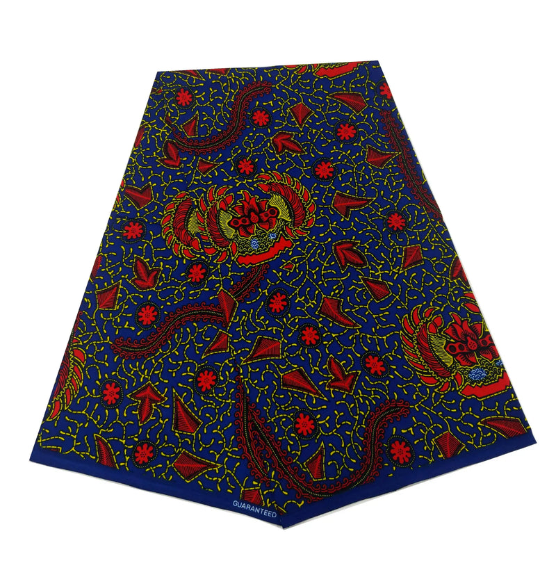 New Prints Dutch Hollandais Loincloth 100% Cotton Wax