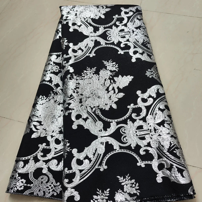 New Design Jacquard Brocade Lace Fabric