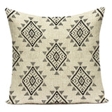 Polyester Boho Style Simple Geometric Decorative Pillows Cushion Cover for Living Room Decoration Pillowcase