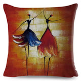 African Woman Home Decor Pillow Case