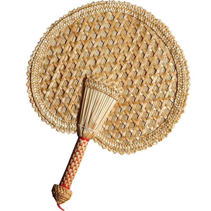 New Hand-Woven Straw Fan