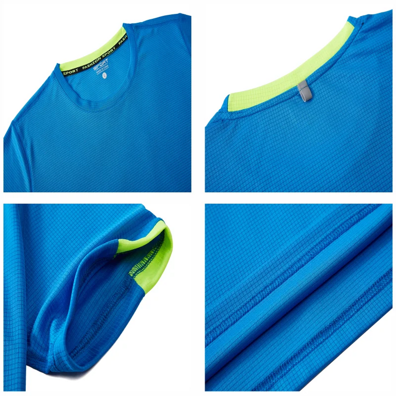 Quick-drying Round Neck Polyester T-Shirt