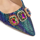 New Arrival Special Style Italian Design African Women Shoes and Bag Set