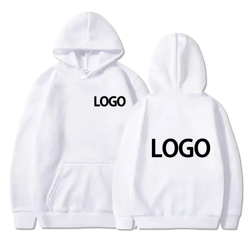 New Loose Custom Logo Pictures and Text Team Casual Clothing