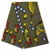 New Prints Dutch Hollandais Loincloth 100% Cotton Wax