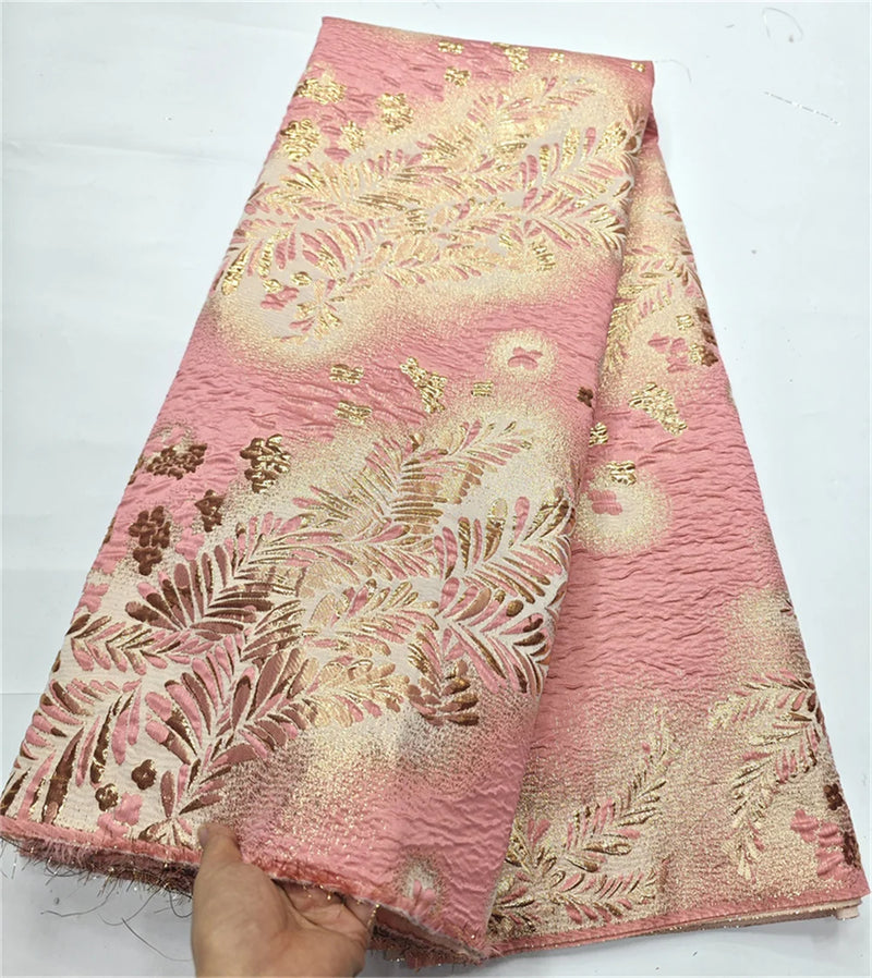 New African Jacquard Brocade Luxury Fabric