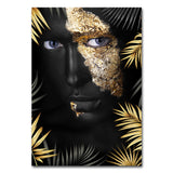 African Woman Portrait Wall Art Posters