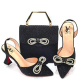 New Arrival Fashion Italian Shoes and Bag Sets