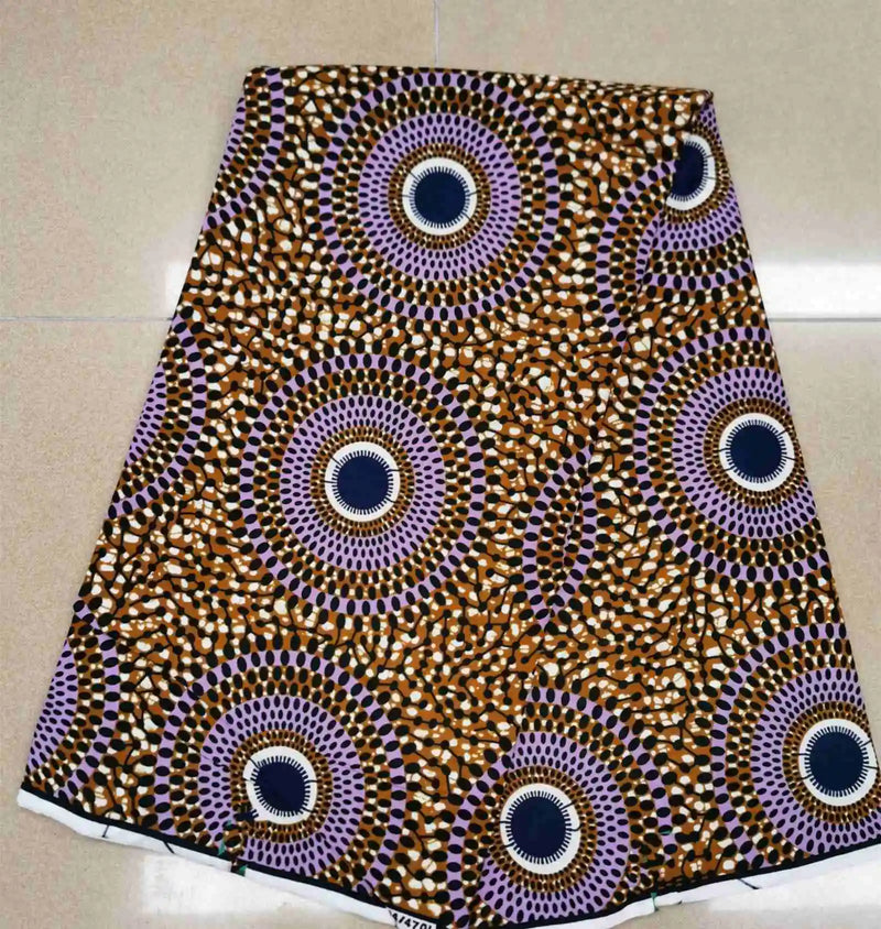 New fashion 100% cotton veritable gold print african real wax