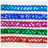 New S-shaped Bead Ribbon Ethnic Dance Costume Accessories