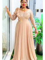 New Africa Clothing Plus Size Turkey Wedding Party Long Dress