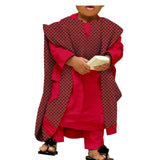 Kids Abaya Bazin Riche Shirt and Pants