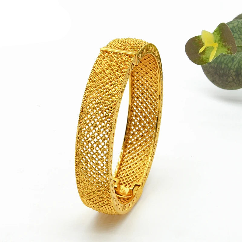 New Dubai Gold Color Bangles