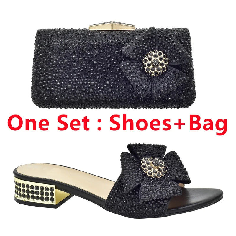 New Italian Shoes and Bags Matching Set