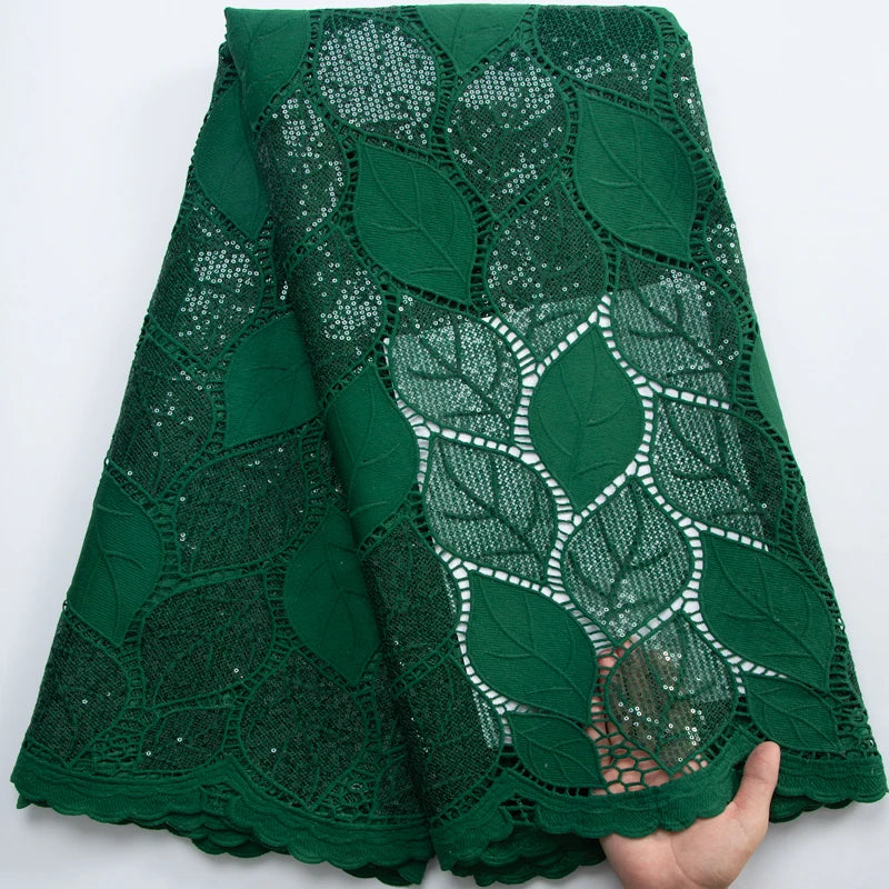 High Quality African Water Souble Lace Fabric