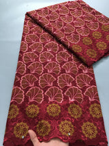 High Quality African Cotton Lace Fabric