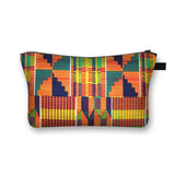 African Woman Print Cosmetic Bag