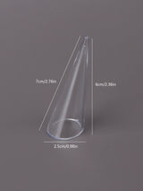 New Wholesale Clear Acrylic Riangle Conical Ring