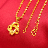 New Yellow Gold Plated Jewelry Sets