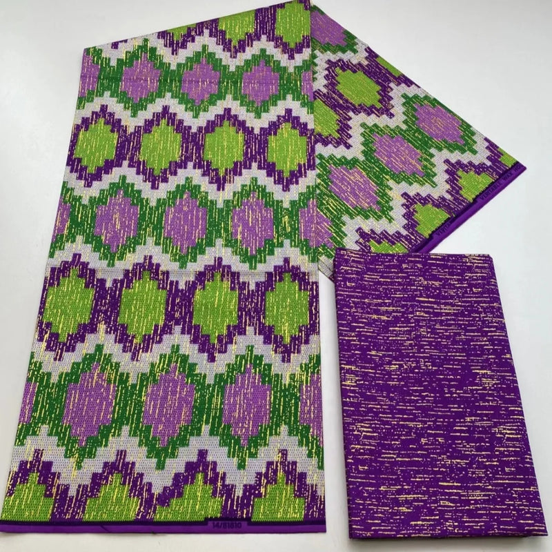 100% Cotton Nigeria Wax Fabric