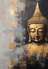 New Buddha Canvas Painting Zen Wall Art