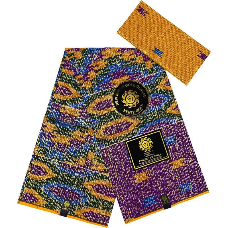 New Style Guaranteed Veritable African Real Wax Fabric