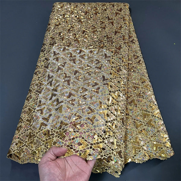 High Quality African Nigerian Lace Fabric