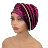 New Elegant Diamonds Spiral Beret