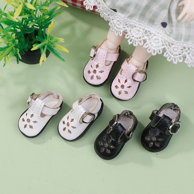 New Mini Leather Doll Sneakers