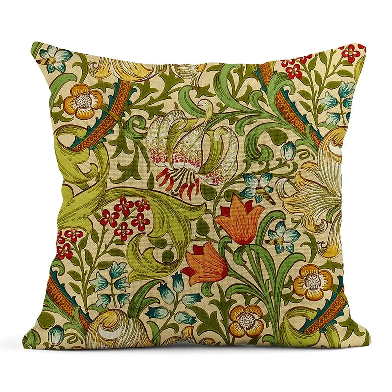 New Vintage flowers Linen pillowcase