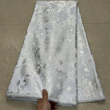 New African Nigerian Tulle Lace Fabric