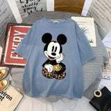 Mickey Anime Blouses Y2k Graphic T Shirts