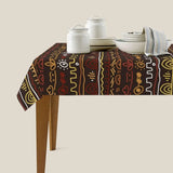 African Tribal Ethnic Rectangle Tablecloth