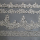 New luxury beaded embroidery lace