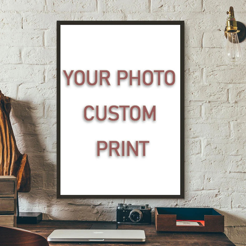 New Canvas Painting By Your Photo Canvas Poster